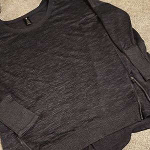 D4🔹️Active Life Black Sweatshirt